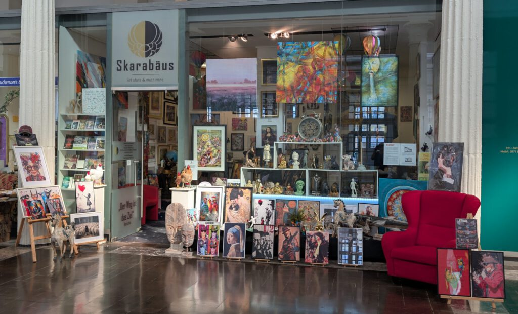 Außenanischt vom Skarabäus Artsotre